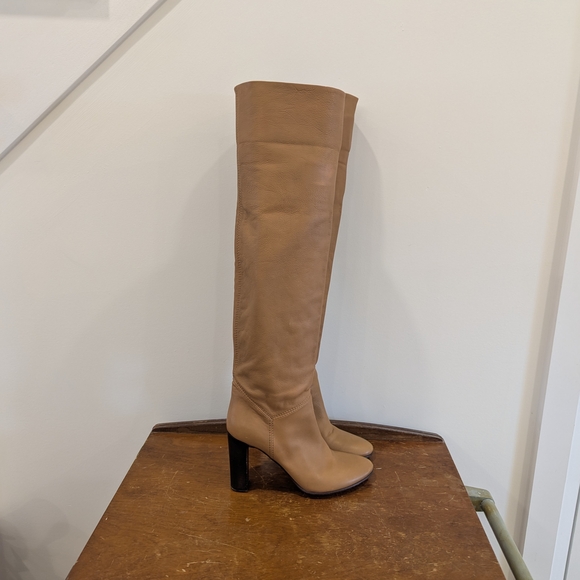 Banana Republic Tan Over the Knee Boots - Picture 3 of 8